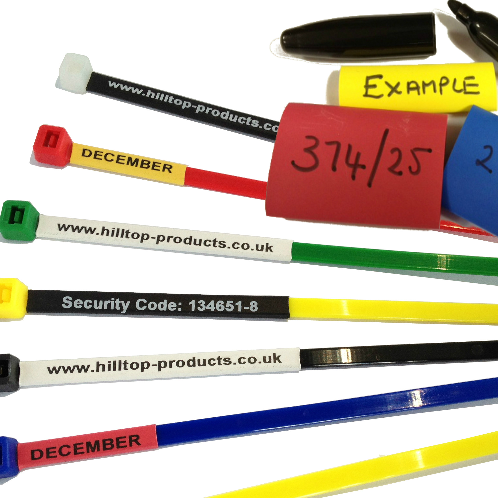 Cable Identification Tags and Markers | Hilltop Products Ltd