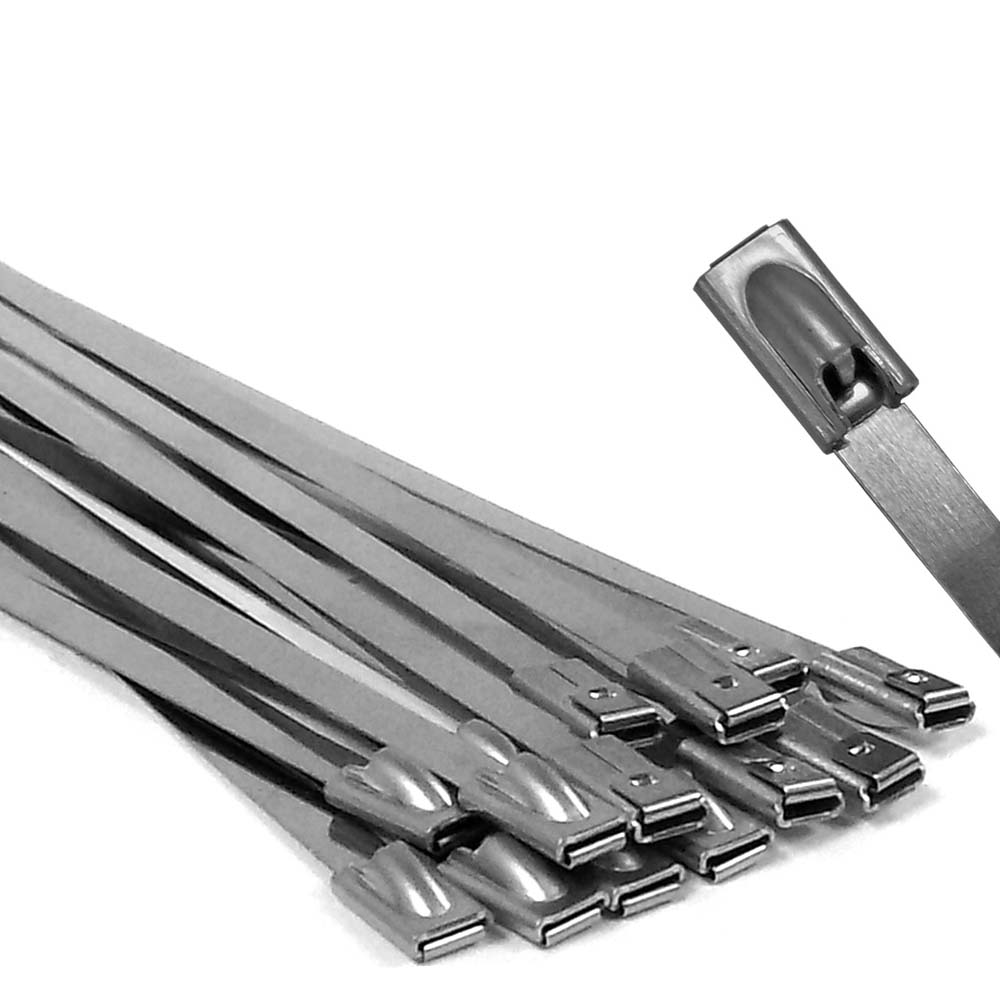 Heavy Duty Stainless Steel Cable Ties - Un-Coated