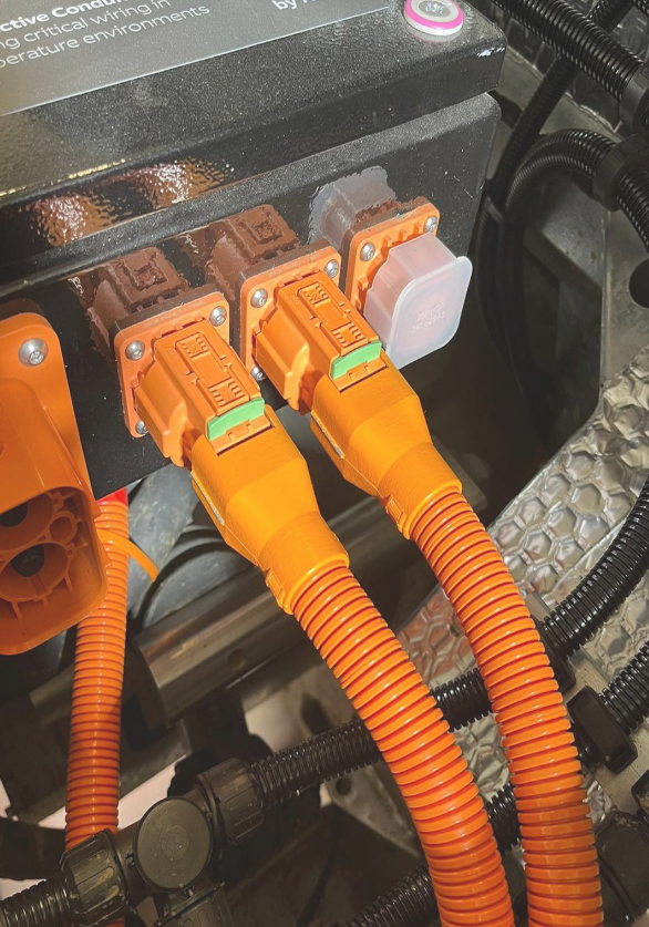 Harnessflex EVO™ CPC Orange Conduit & Accessories for EV Cables