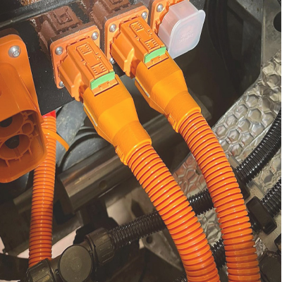 Harnessflex EVO™ CPC Orange Conduit & Accessories for EV Cables