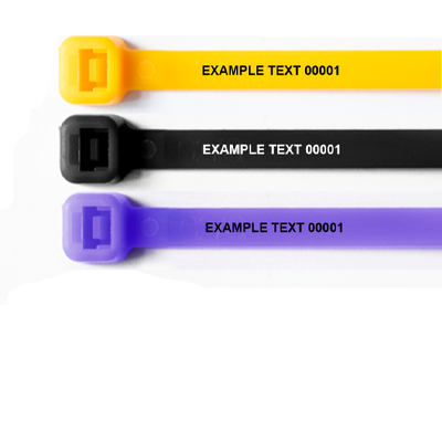 Range of Printed Cable Ties