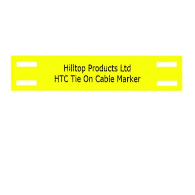 Zero Halogen Tie-On Tip Tag Cable Markers in a range of Colours