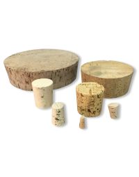 High Quality Natural Cork Tapered Stopper Bungs size 47.5mm / 50mm