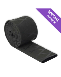 Skid-Proof, Non-Slip Textured Heat Shrink Tubing size 20mm Black
