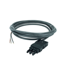 Power supply cord (silicone) with WAGO plug 143.131 for use with Leister IGNITER BR4 Blower 230V