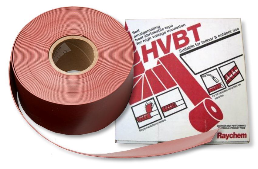 HIGH VOLTAGE Bus Bar Tape HVBT - Raychem insulation tape