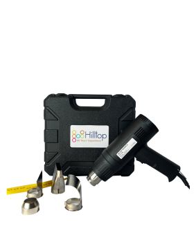 Commercial Heat Gun Kit | 2 Heat Settings, Free Standing | 2000W