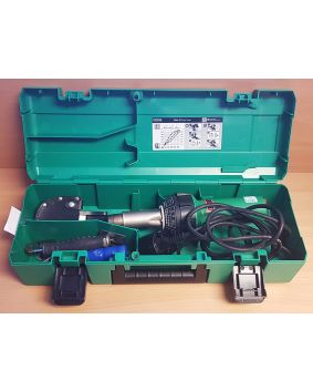 Used Leister Triac S 230V Hot Air Heat Gun with Nozzles, Accessories & Carry Case (USED255)