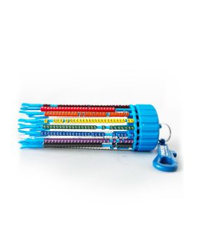 Cable Marking Keyring Dispenser, Colour Coded HZ Markers