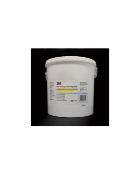 3M Cable Cleaning / Degreasing Wipes - 500 Pail