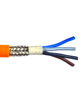 4 x 6mm² - Quad Core Screened Automotive High Voltage Electric Vehicle Cable | Coroplast 9-2641