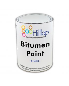 Trade Quality Black Bitumen Paint 5 Litre