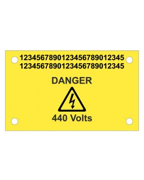 Tie-On Tip Tag Markers size 60 x 80mm Pre-Printed
