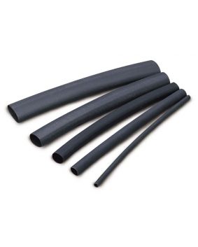 Mixed Adhesive Lined Heat Shrink Kit 10pc Black - 200mm lengths