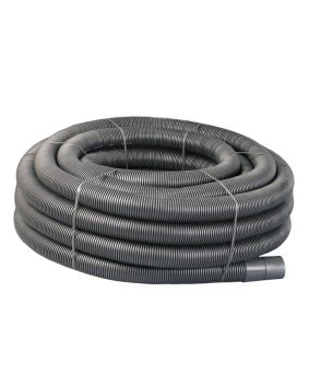 Twin Wall Telecommunications Ducting Conduit 94mm ID & 110mm OD in Grey - Bulk Qty