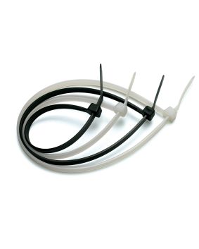 TR12 Black & Clear Cable Ties