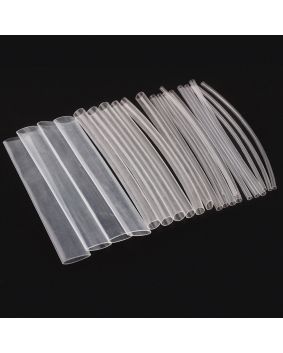 Mixed Heat Shrink Kit 50pc Clear - 200mm lengths