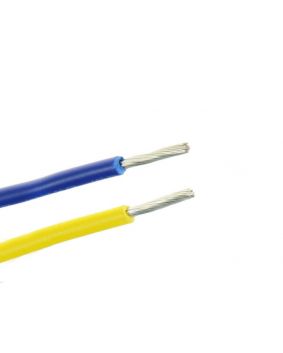 Yellow and Blue 16/0.2 Type 2 Equipment/Hook-Up Wire
