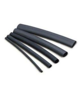 Mixed Heat Shrink Kit 24pcs Black - 200mm lengths