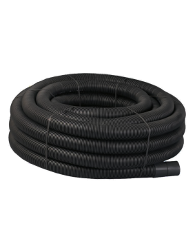 Twin Wall Electric Ducting Conduit 94mm ID & 110mm OD in Black - Bulk Qty