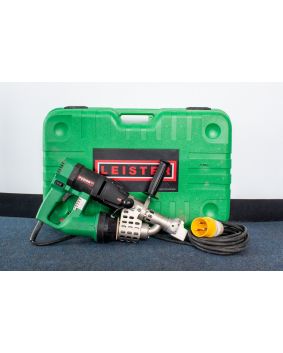 Leister Fusion 2 120V Hot Air Hand Welding Extruder with Shoes & Case