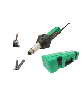 Leister Triac ST with Leister Standard End Nozzle 5mm (100.303) Leister Speed Welding Nozzle 5mm (106.991) Leister Carry Case