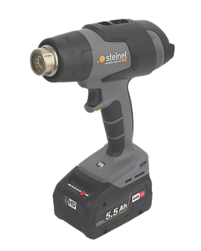 Steinel MH5 cordless heat gun with LCD display
