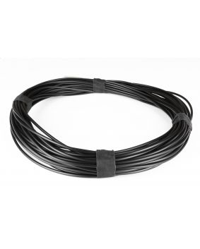 Semi-Rigid PVC Tubing Size 3.2mm O/D x 1.5mm I/D (1/8") Flexible Hose Black
