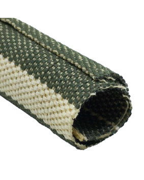 Roundit 2000 NX HT 13mm, High Temperature wrap-around sleeving in Olive Green