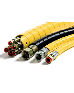 HDPE Spiral Hydraulic Hose Protection