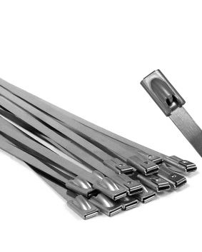Heavy Duty Stainless Steel Cable Ties Uncoated size 150 x 4.6mm