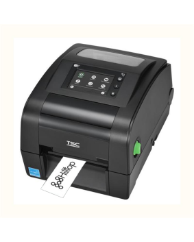 TSC TH240 SERIES desktop printer printing on heat shrink