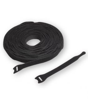 VELCRO® Brand Reusable Hook and Loop Cable Ties Black